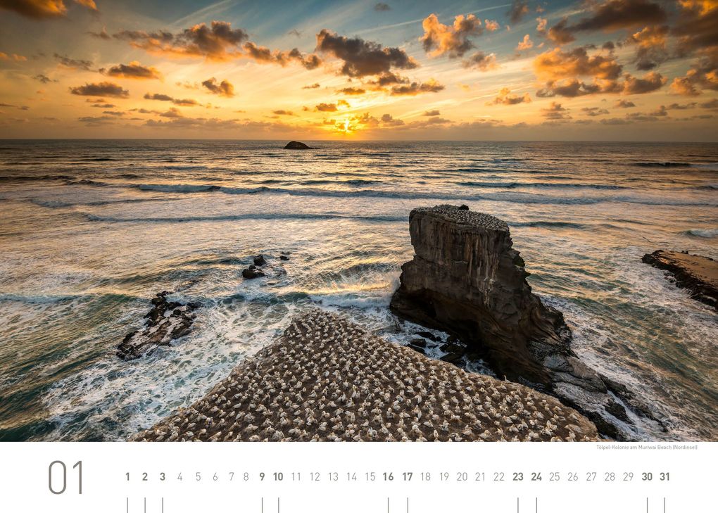 Weitere Ansicht: Neuseeland Exklusivkalender 2027