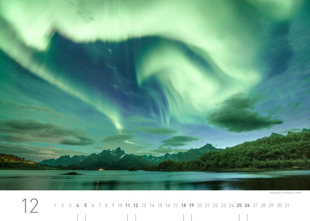 Weitere Ansicht: Norwegen Exklusivkalender 2027