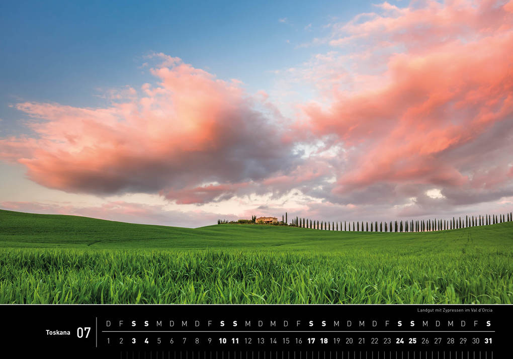 Weitere Ansicht: Toskana Premiumkalender 2027