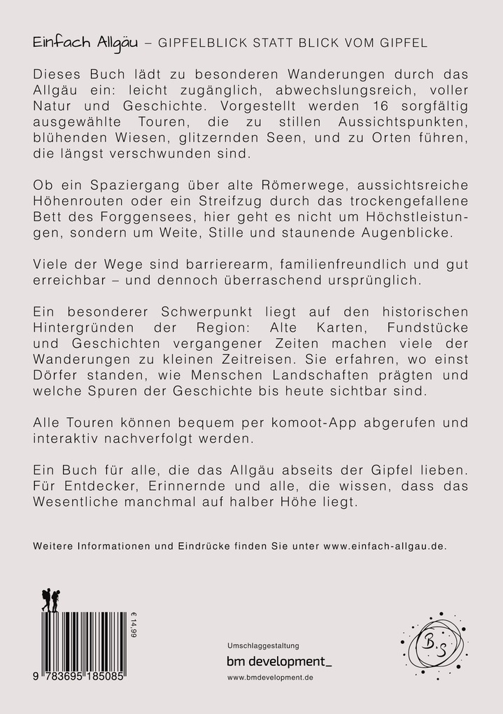 Weitere Ansicht: Einfach Allgäu | Bjarne Metzger, Sophie Decke