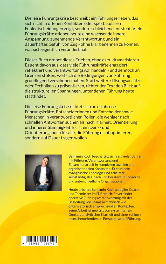 Weitere Ansicht: Die leise Führungskrise | Benjamin Koch