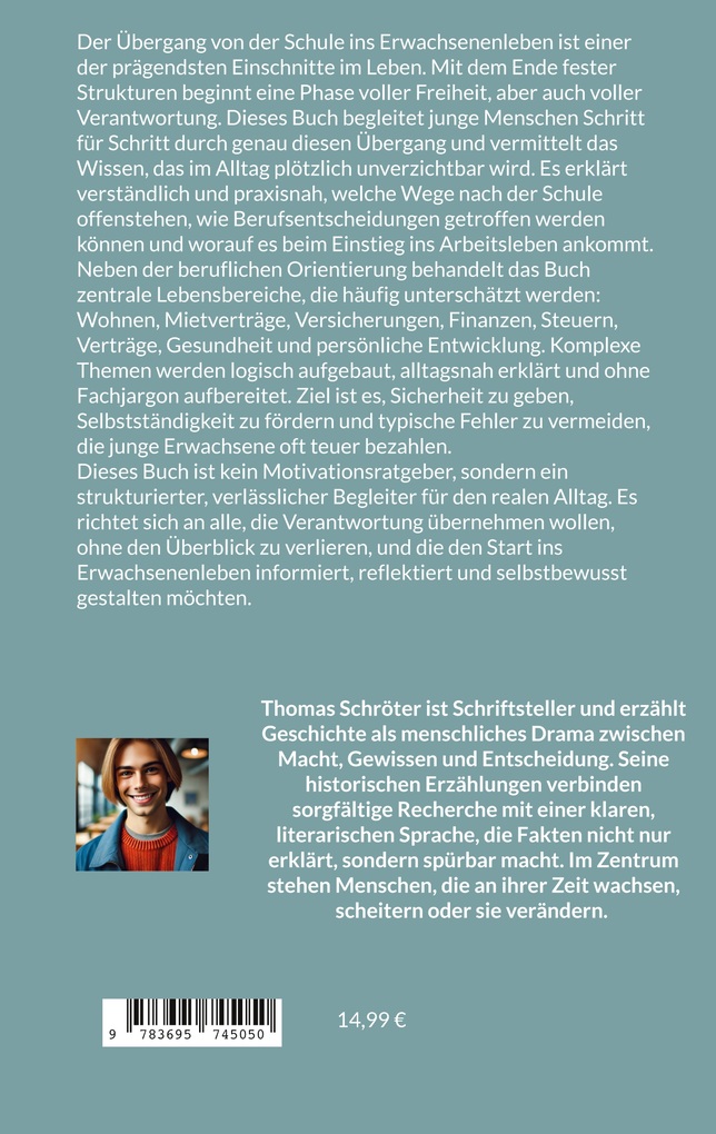 Weitere Ansicht: Der Start ins Erwachsenenleben | Thomas Schröter