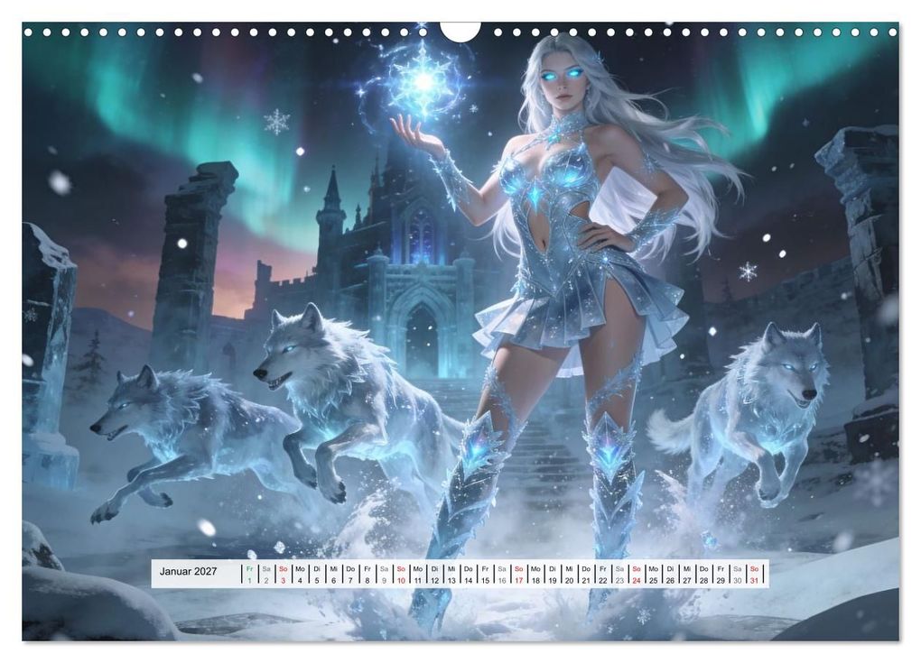 Weitere Ansicht: Verführerische Macht (Wandkalender 2027 DIN A3 quer), CALVENDO Monatskalender | Calvendo, Liam Blue