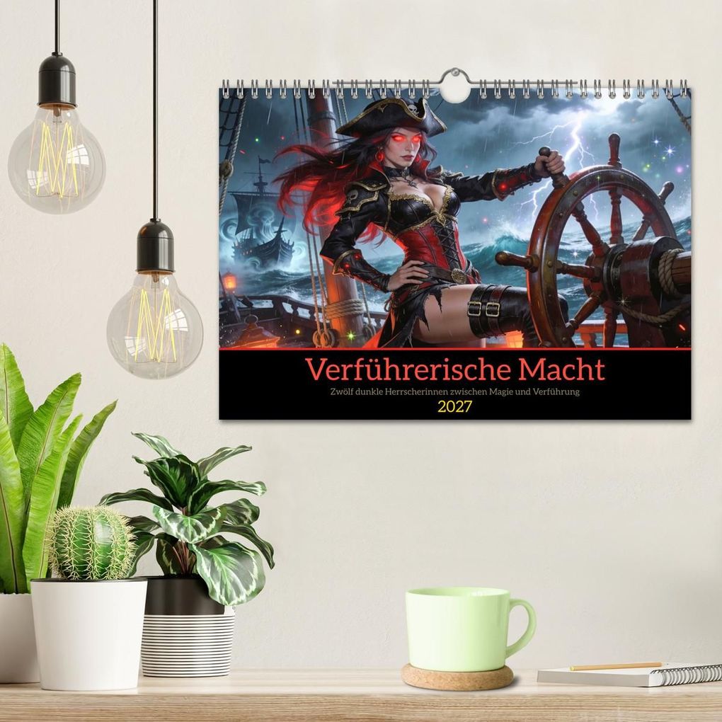 Weitere Ansicht: Verführerische Macht (Wandkalender 2027 DIN A4 quer), CALVENDO Monatskalender | Calvendo, Liam Blue