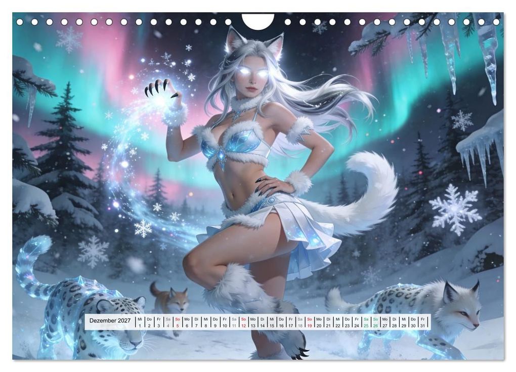 Weitere Ansicht: Verführerische Macht (Wandkalender 2027 DIN A4 quer), CALVENDO Monatskalender | Calvendo, Liam Blue