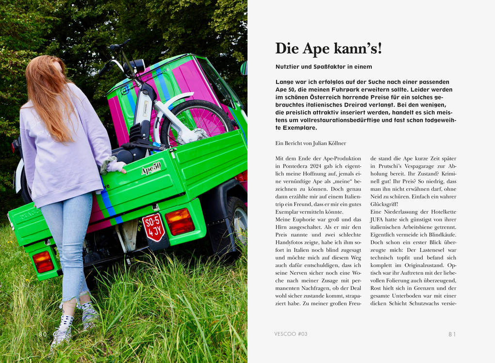 Weitere Ansicht: VESCOO Jahrbuch für Vespa-Fans und Ape-Freunde