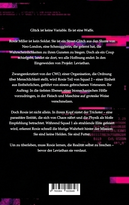 Weitere Ansicht: Trickster: Glitch - Biopunk, Grimdark Sci-Fantasy & Body-Horror Roman | Sanna Amari