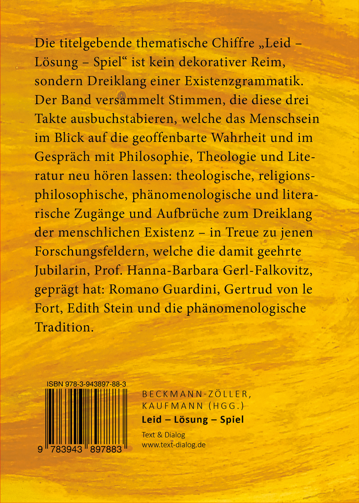 Weitere Ansicht: Leid - Lösung - Spiel