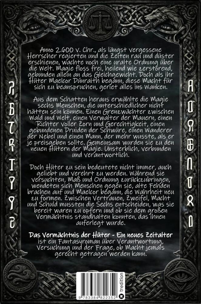 Weitere Ansicht: Das Vermächtnis der Hüter | Alexander G. A. Wolf