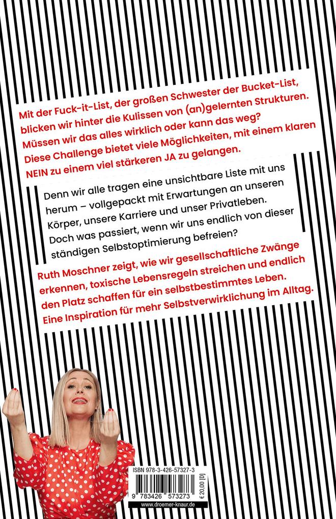 Weitere Ansicht: Die Fuck-it-List-Challenge | Ruth Moschner