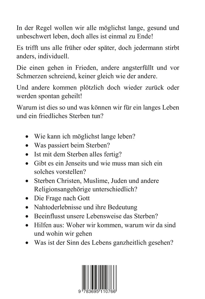 Weitere Ansicht: Sterben oder Weiterleben | Helmut Agustoni, Rolf Meyer