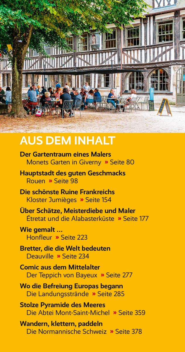 Weitere Ansicht: TRESCHER Reiseführer Normandie | Heike Bentheimer
