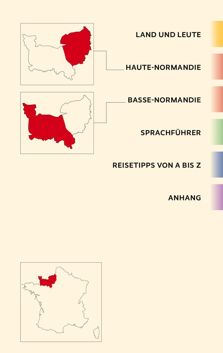 Weitere Ansicht: TRESCHER Reiseführer Normandie | Heike Bentheimer