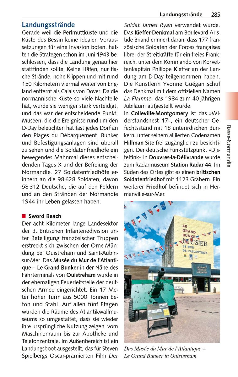 Weitere Ansicht: TRESCHER Reiseführer Normandie | Heike Bentheimer