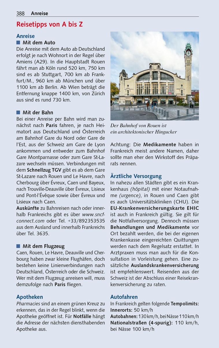 Weitere Ansicht: TRESCHER Reiseführer Normandie | Heike Bentheimer