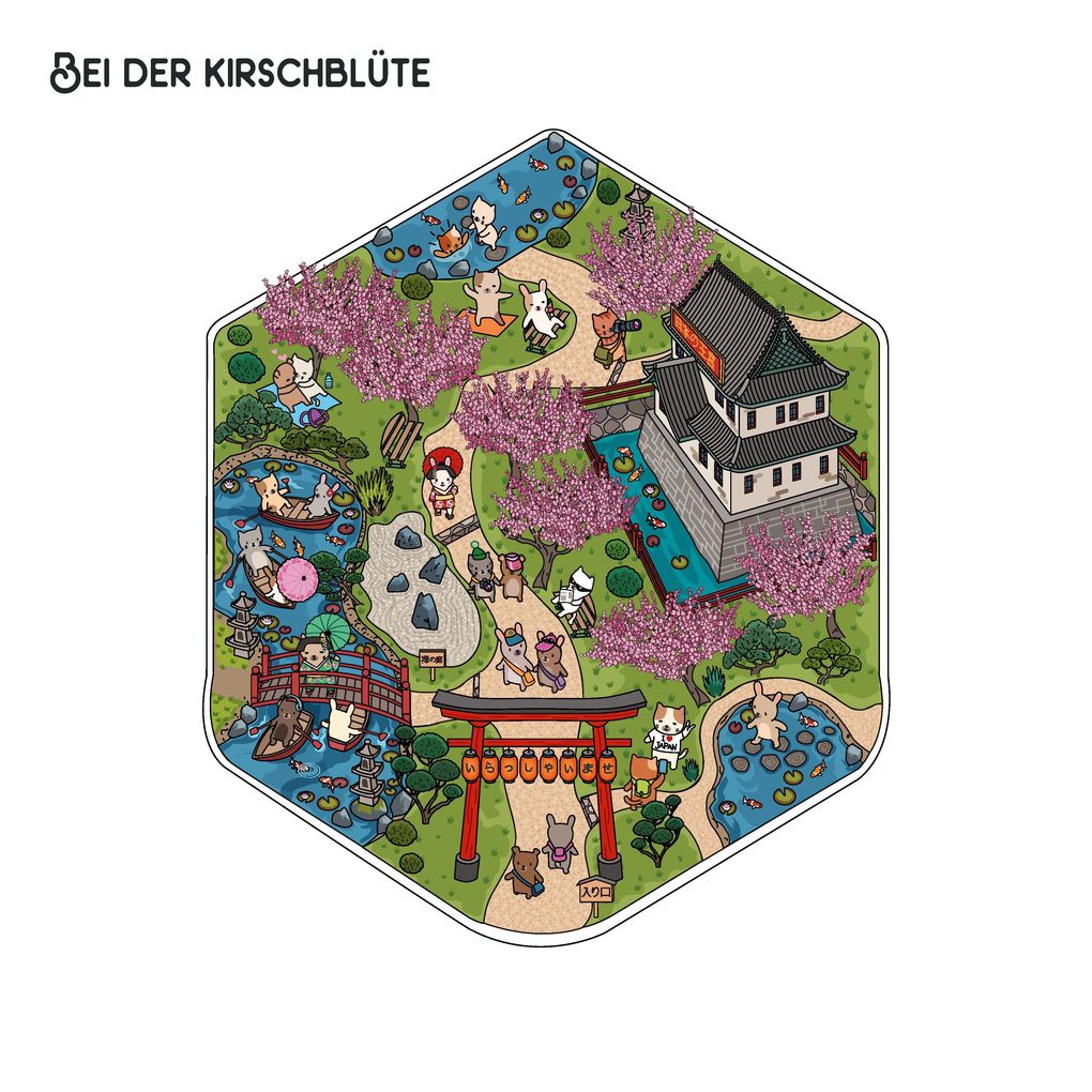 Weitere Ansicht: Mini-Sticker-Szenen - Cozy Mini-Japan I 3D-Sticker