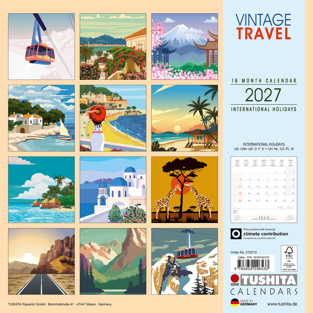 Weitere Ansicht: Vintage Travel 2027