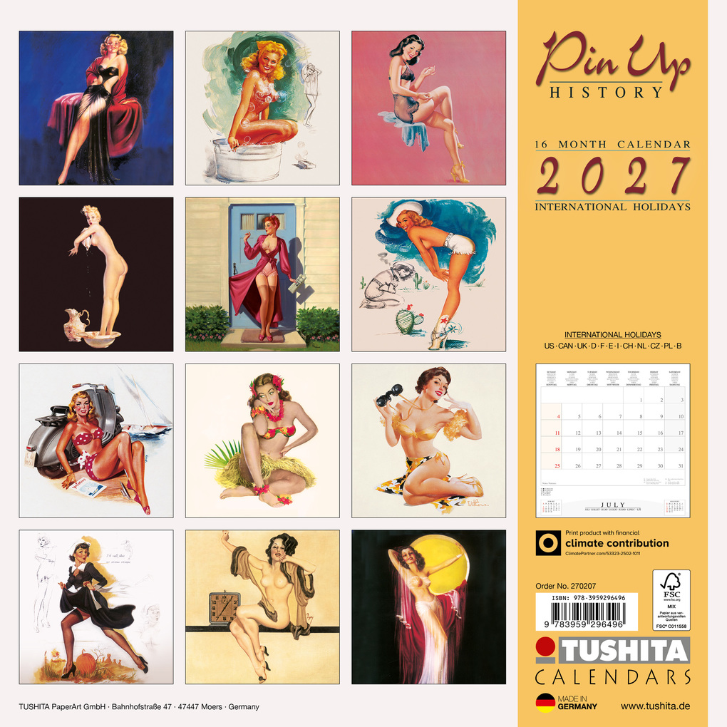 Weitere Ansicht: Pin Up History 2027