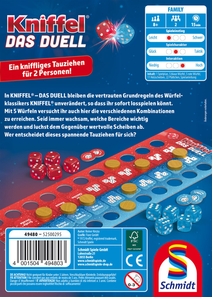Weitere Ansicht: Kniffel Das Duell