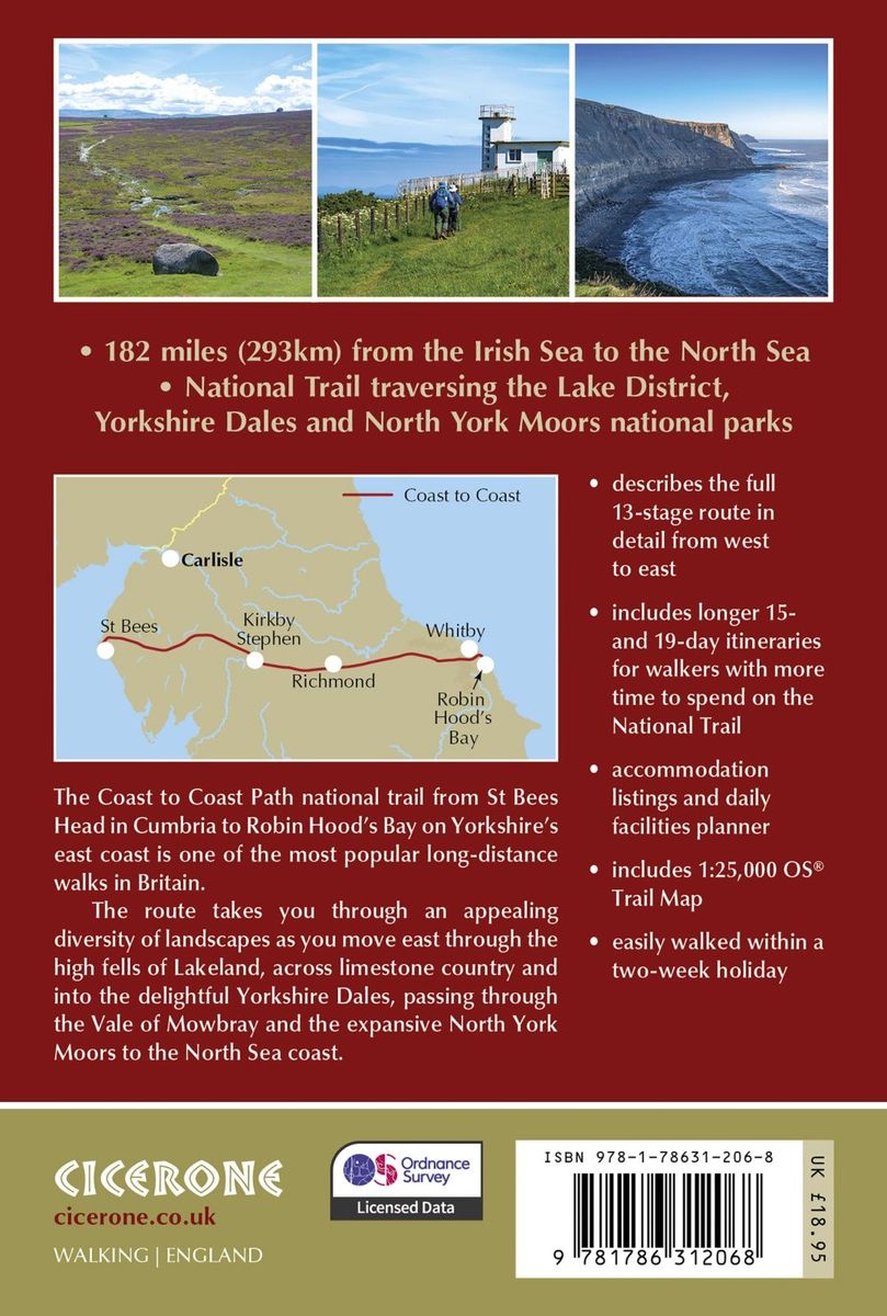 Weitere Ansicht: Walking the Coast to Coast Path | Terry Marsh
