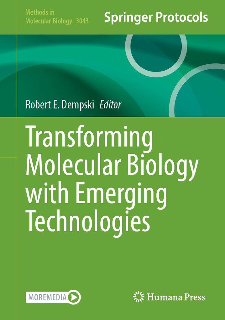 Produktbild: Transforming Molecular Biology with Emerging Technologies