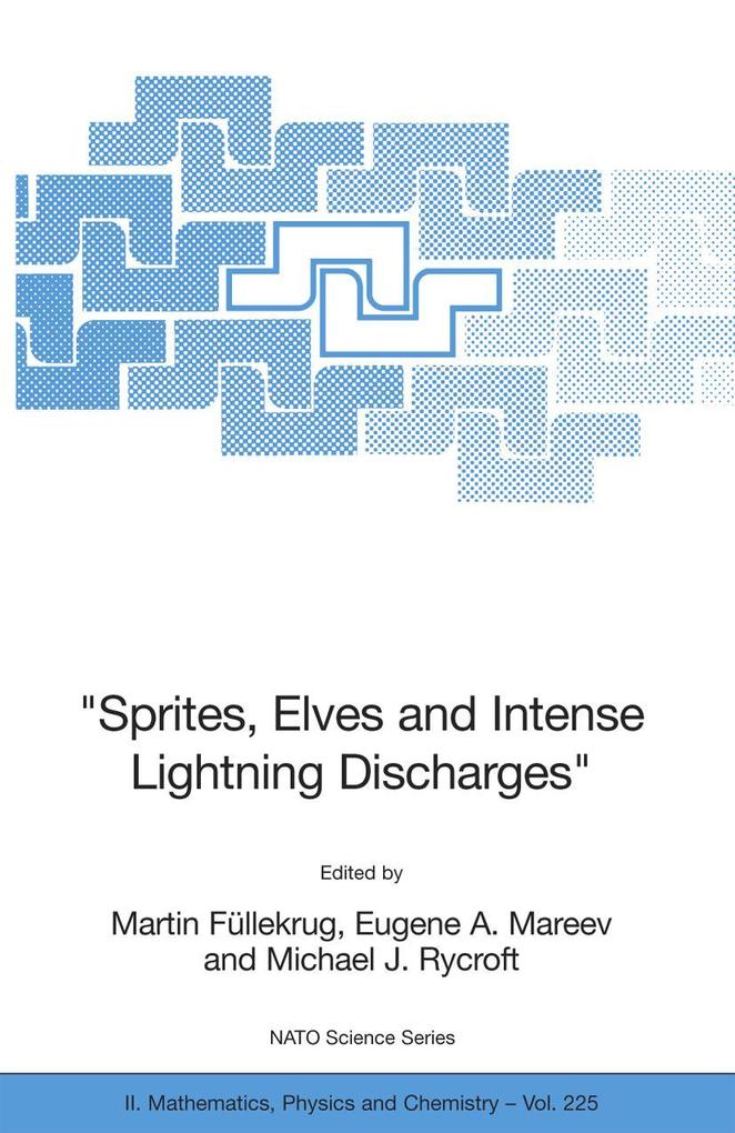 Produktbild: "Sprites, Elves and Intense Lightning Discharges"