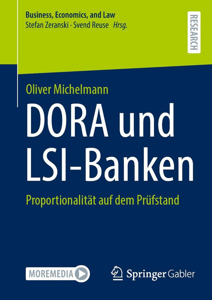 Produktbild: DORA und LSI-Banken | Oliver Michelmann