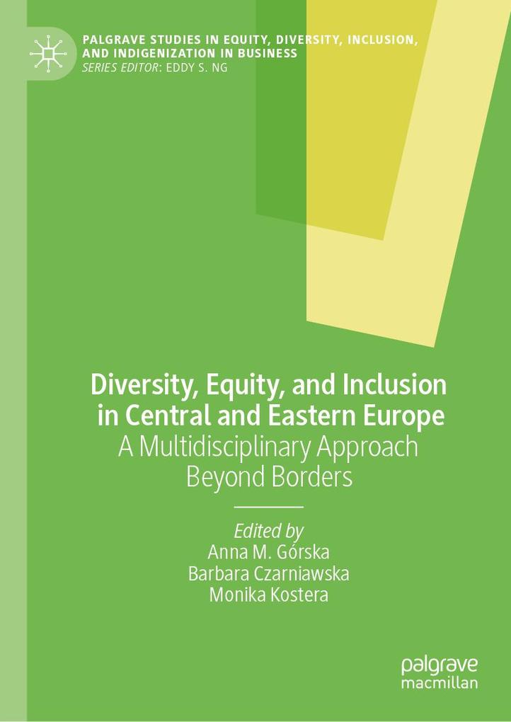 Produktbild: Diversity, Equity, and Inclusion in Central and Eastern Europe