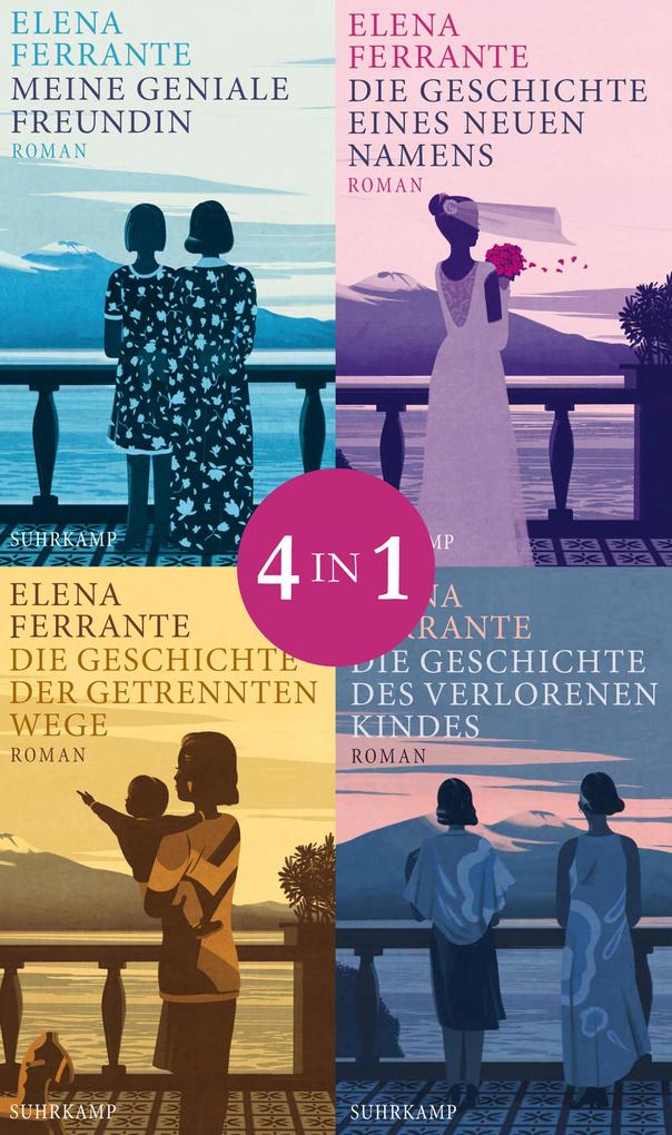 Produktbild: Meine geniale Freundin (1-4) - der Welterfolg komplett in einem Band | Elena Ferrante