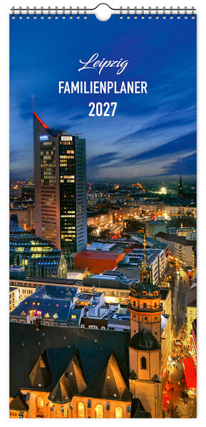 Produktbild: Kalender Familienplaner Leipzig 2027 | Peter Schubert, K4 Verlag