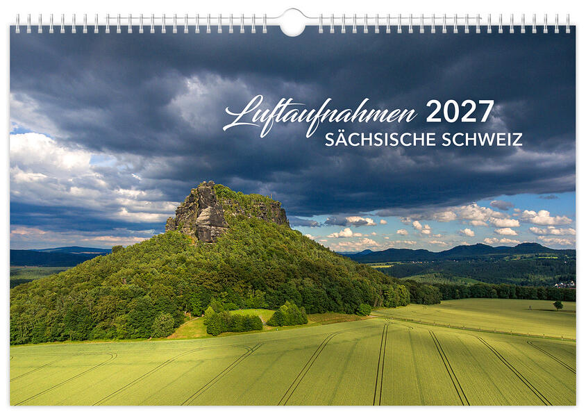 Produktbild: Kalender Sächsische Schweiz Luftaufnahmen 2027 | Peter Schubert