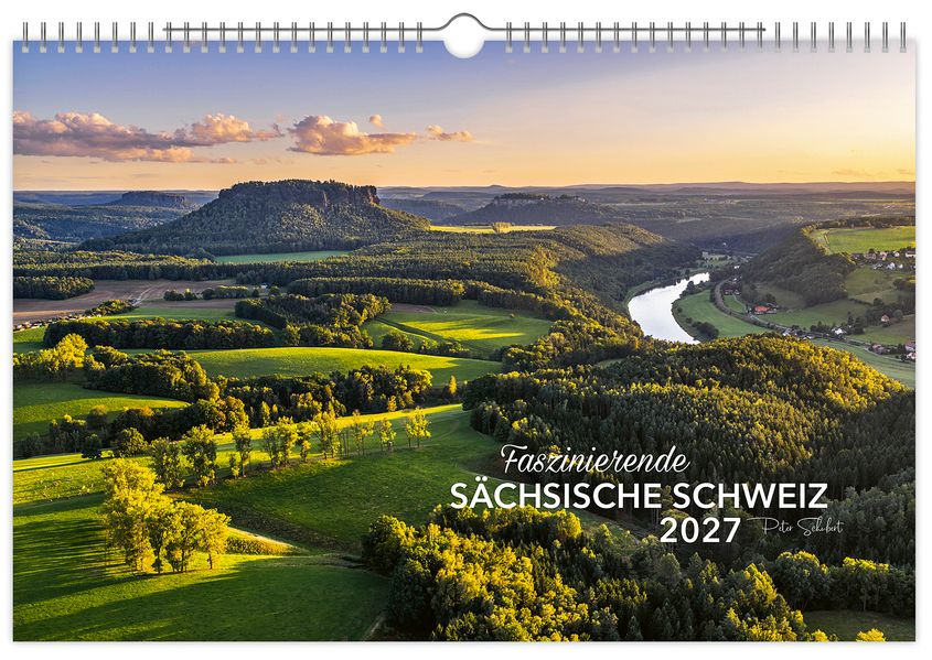 Produktbild: Kalender Faszinierende Sächsische Schweiz 2027 | Peter Schubert