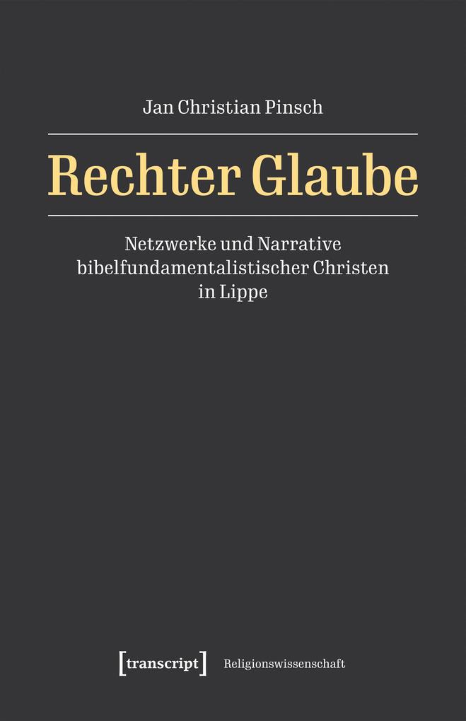 Produktbild: Rechter Glaube | Jan Christian Pinsch