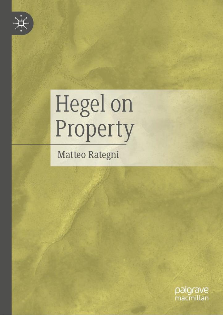 Produktbild: Hegel on Property | Matteo Rategni