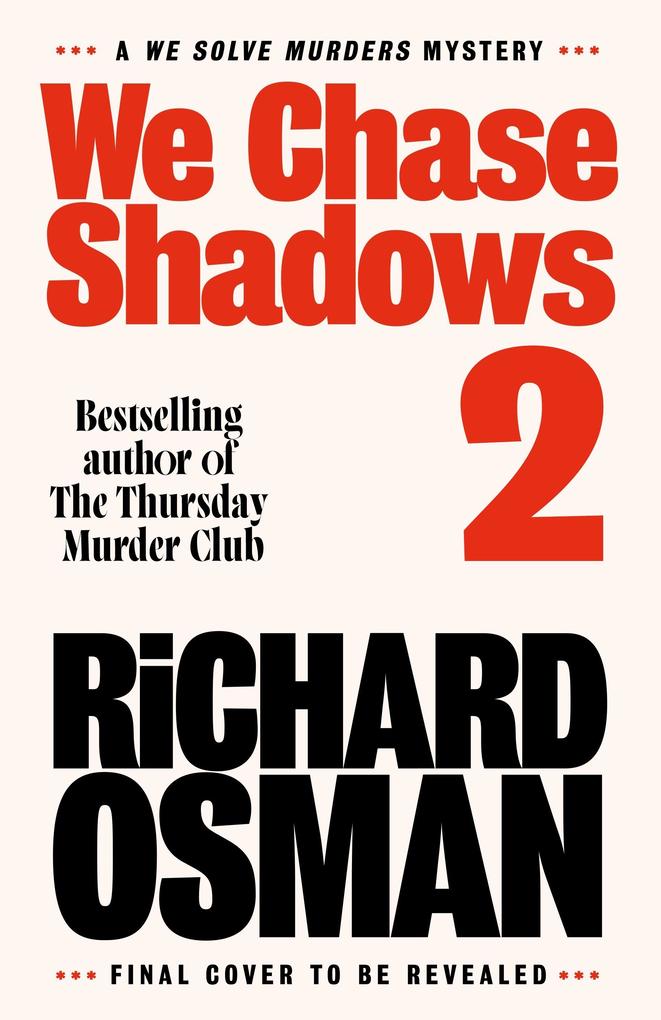 Produktbild: We Chase Shadows | Richard Osman