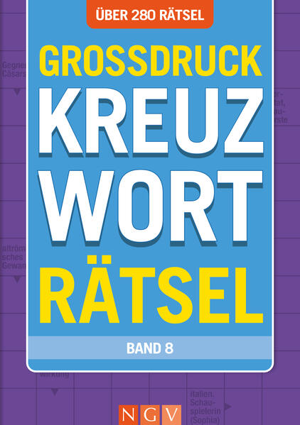 Produktbild: Großdruck Kreuzworträtsel Band 8