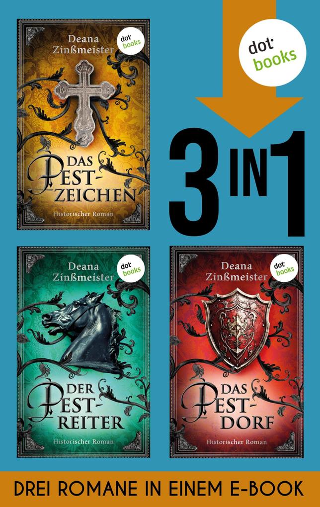 Produktbild: Das Pestzeichen, Der Pestreiter & Das Pestdorf | Deana Zinßmeister