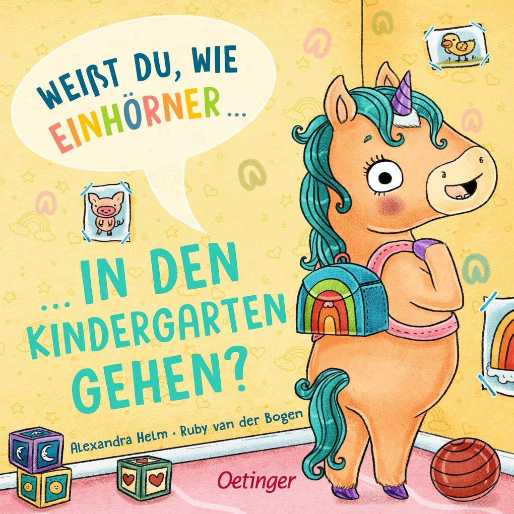 Produktbild: Weißt du, wie Einhörner in den Kindergarten gehen? | Ruby van der Bogen