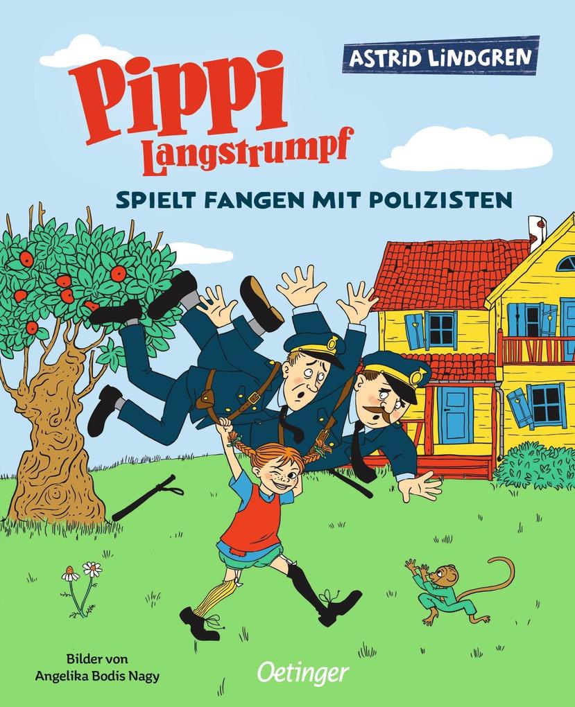 Produktbild: Pippi Langstrumpf spielt Fangen mit Polizisten | Astrid Lindgren