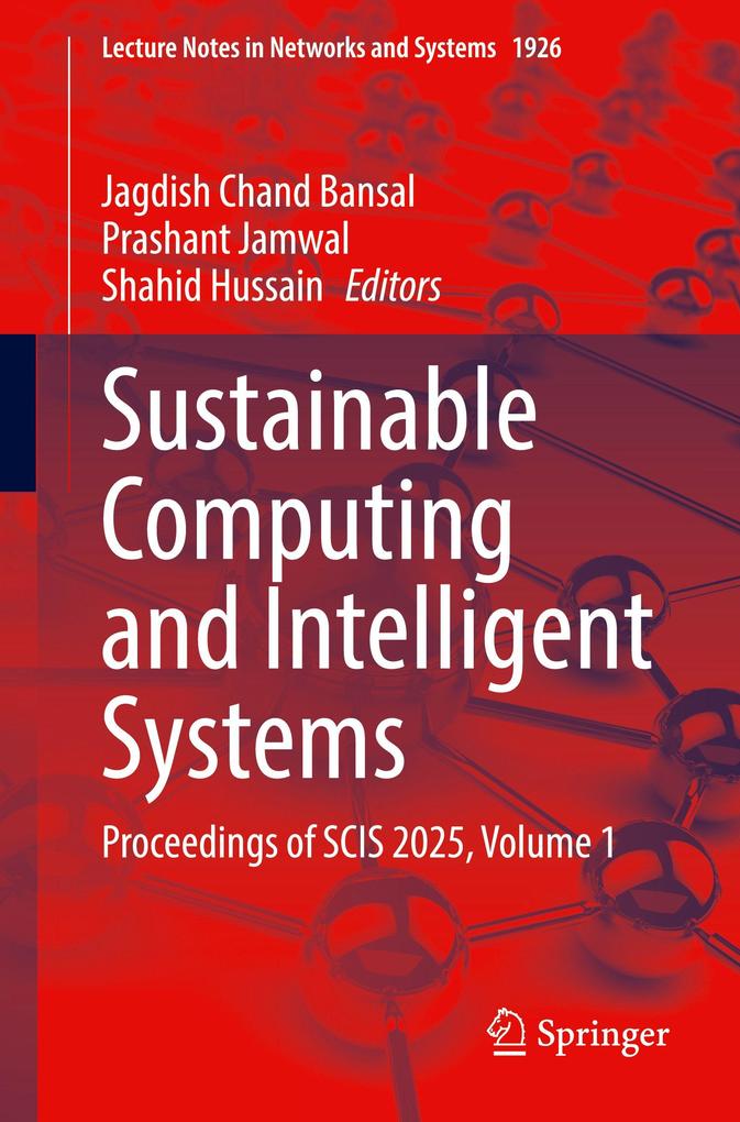 Produktbild: Sustainable Computing and Intelligent Systems