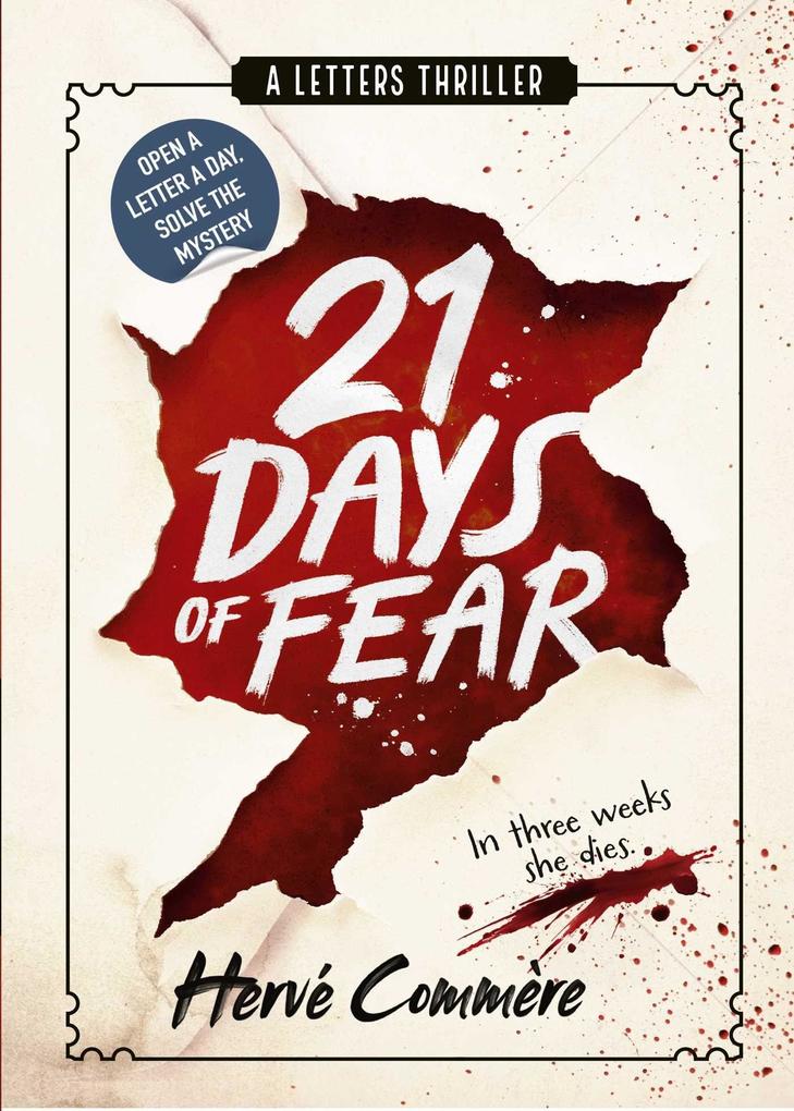 Produktbild: 21 Days of Fear: A Letters Thriller | Hervé Commère