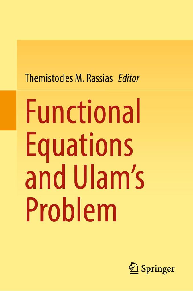 Produktbild: Functional Equations and Ulam's Problem