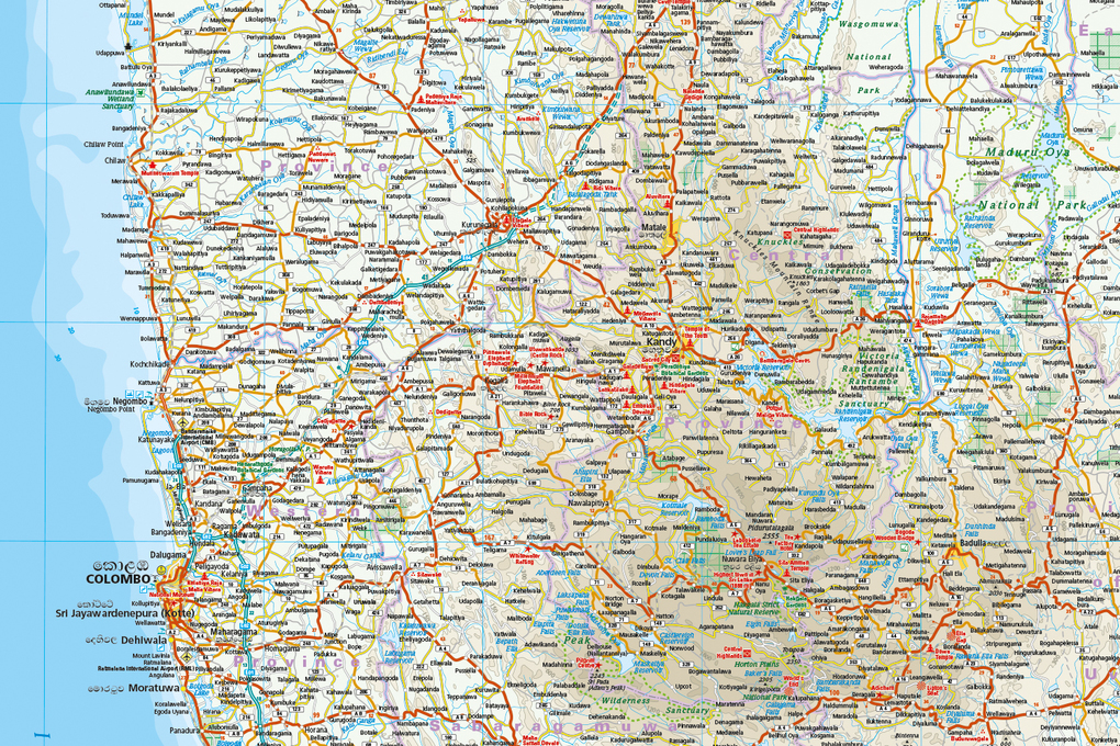 Weitere Ansicht: Reise Know-How Landkarte Sri Lanka (1:500.000)