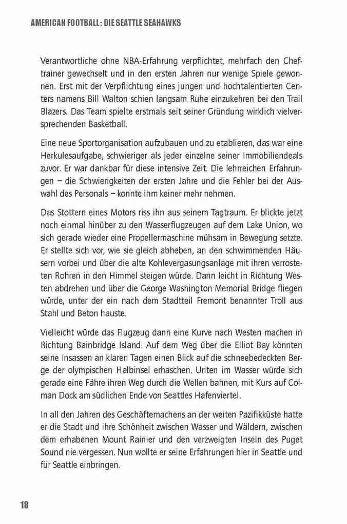 Weitere Ansicht: American Football: Die Seattle Seahawks | Maximilian Länge, Christian Detterbeck