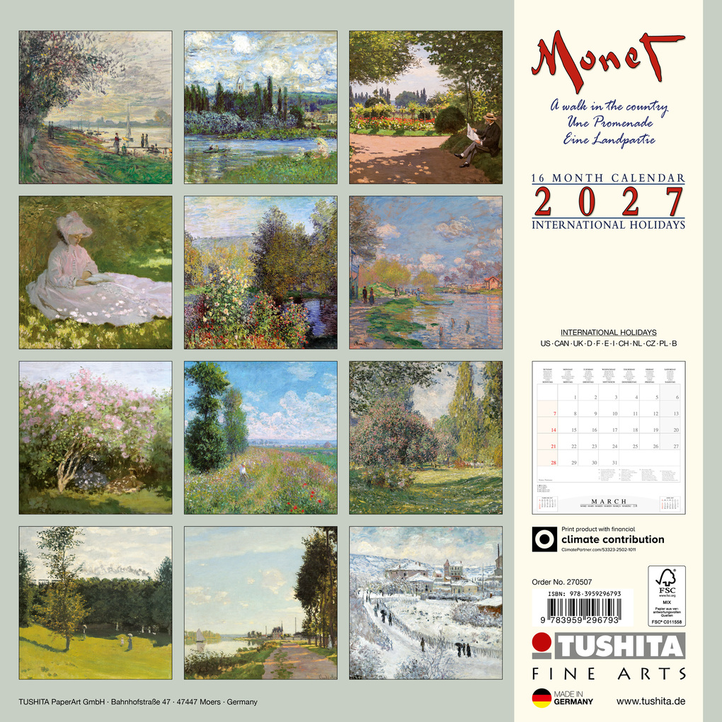 Weitere Ansicht: Claude Monet - A Walk in the Country 2027