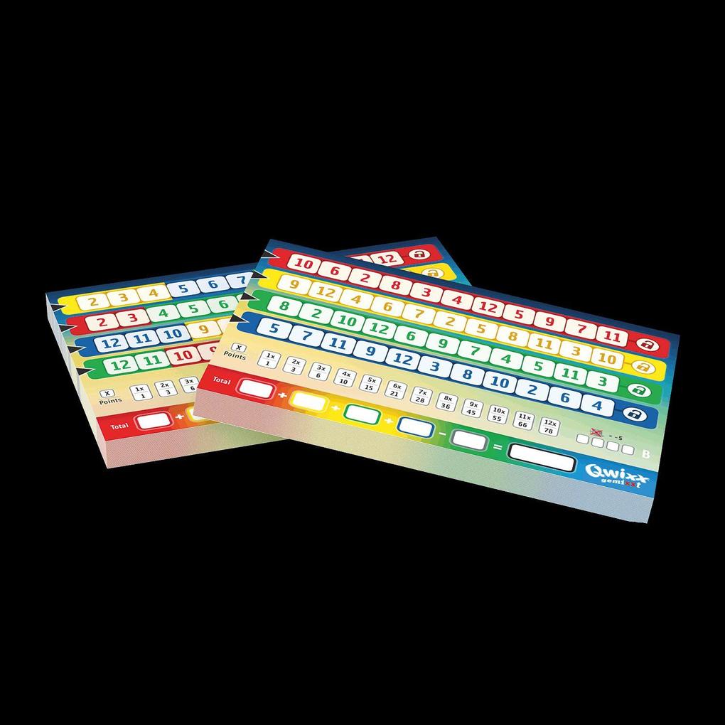 Weitere Ansicht: QWIXX GEMIXXT XL - ZUSATZBLÖCKE | NSV - Nürnberger Spielkarten Verlag