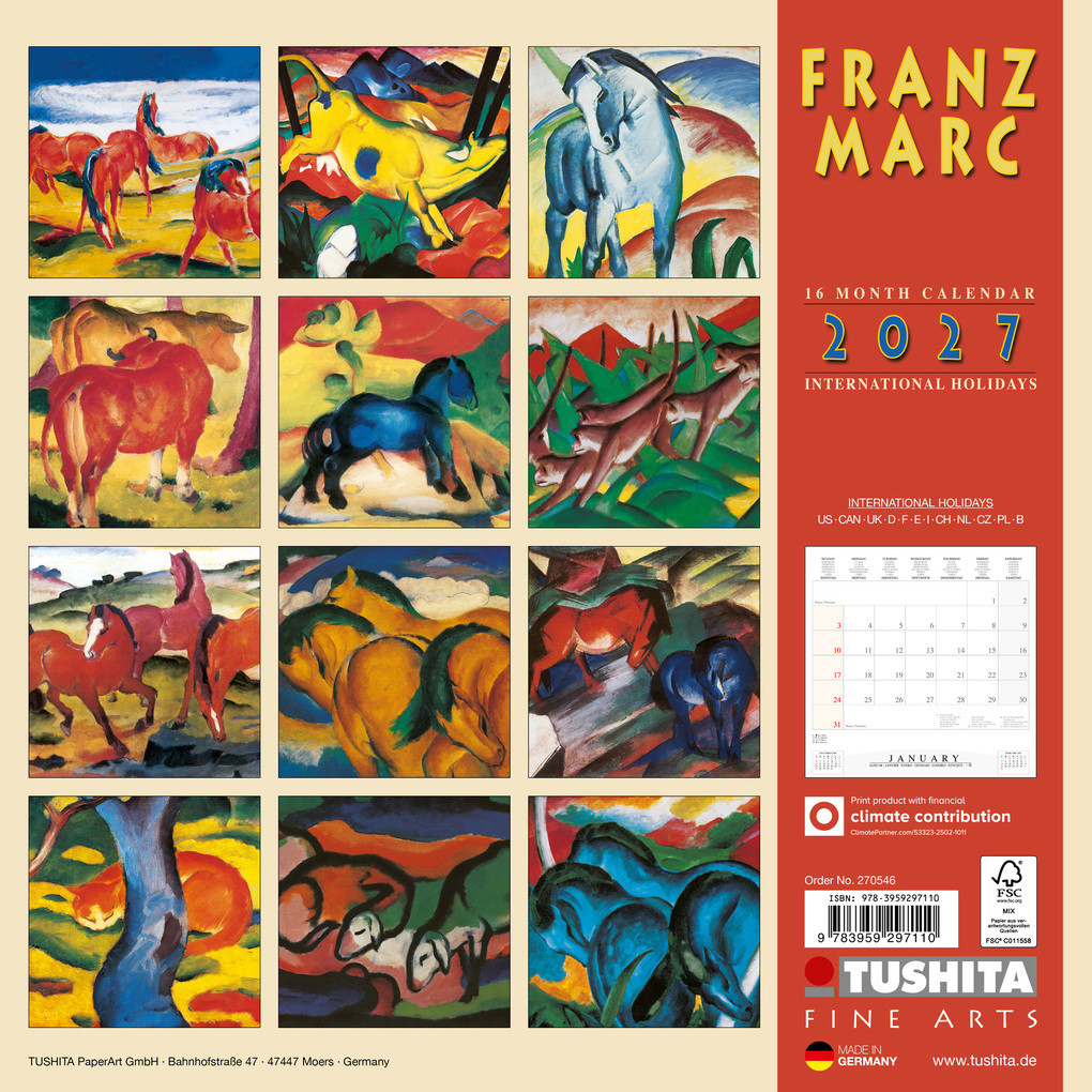 Weitere Ansicht: Franz Marc 2027