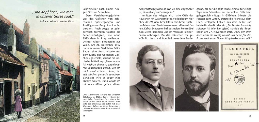 Weitere Ansicht: Das Goldene Gäßchen zu Prag | Harald Salfellner