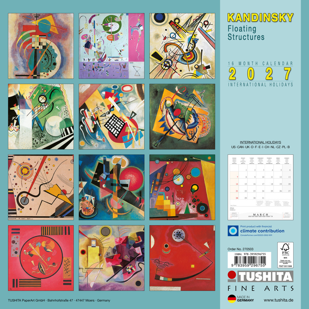 Weitere Ansicht: Wassily Kandinsky - Floating Structures 2027