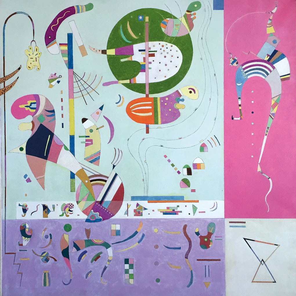 Weitere Ansicht: Wassily Kandinsky - Floating Structures 2027